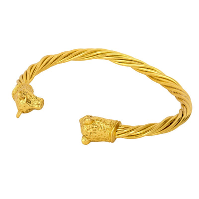 Chunky Gold Jaguar Cuff TLM Edit 