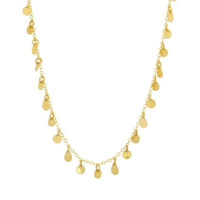 Gold Drop Layering Necklace Necklace Ashiana 